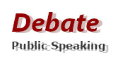 Debate Public Speaking